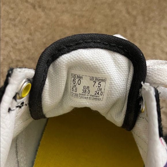 Vans Old Skool Checkerboard Rainbow Colorful Checker Lace-Up Sneakers - Picture 7 of 12